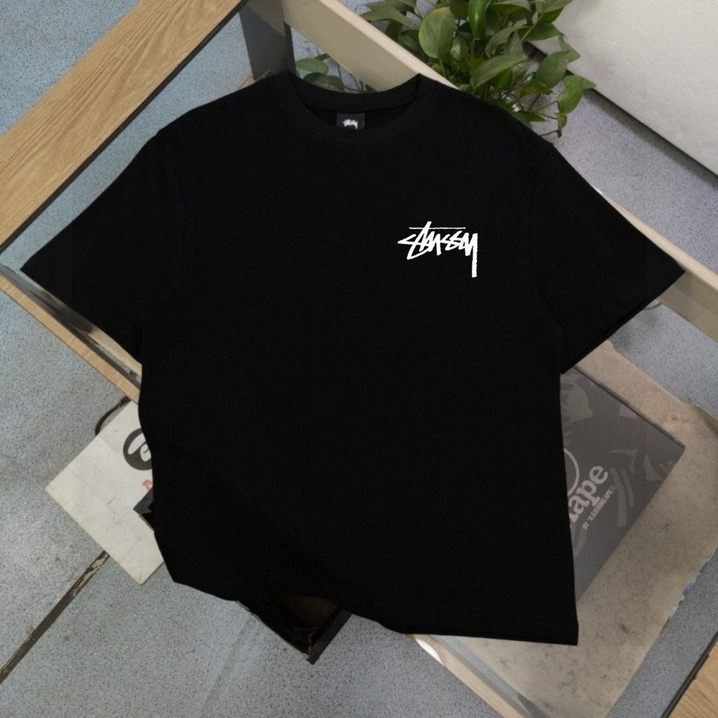 스투시 8볼 플라워 반팔티