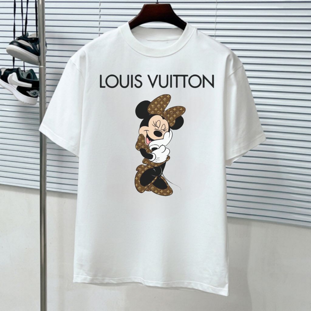 루이비통 깔깔웃는 미니 반팔티