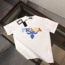 프라다 스네이크 레인보우 나염 반팔티