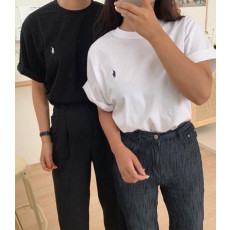 폴로 라운드 반팔티