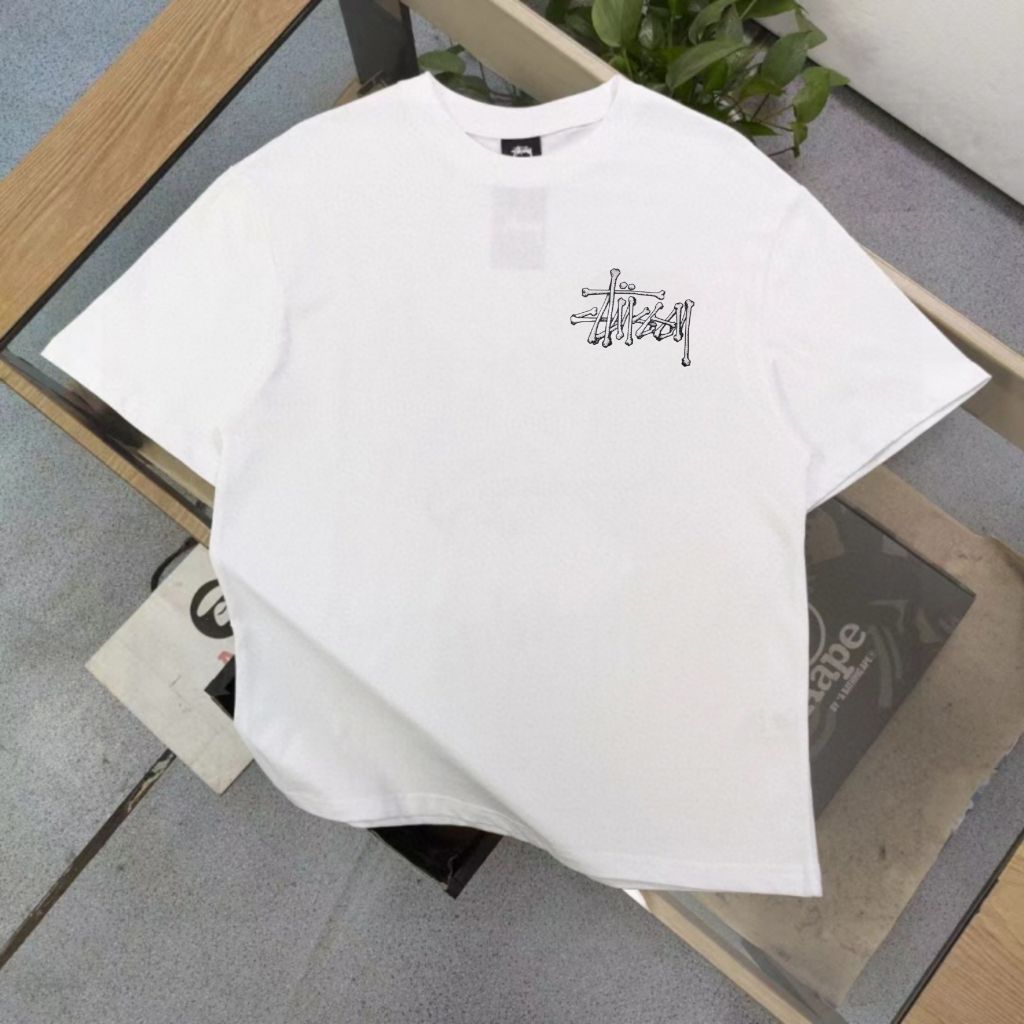 스투시 해골 반팔티