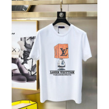 루이비통 큐브 캐릭터 그래픽 반팔티