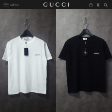구찌 기본 레터링 로고 반팔티