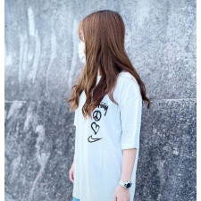 나이키 X 스투시 콜라보 러브 피스 반팔티