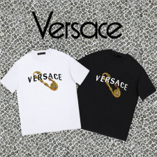 베르사체 클립 로고 반팔티