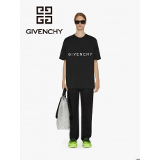 지방시 미들 로고 반팔티