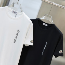 몽클레어 스몰 버티컬 로고 반팔티