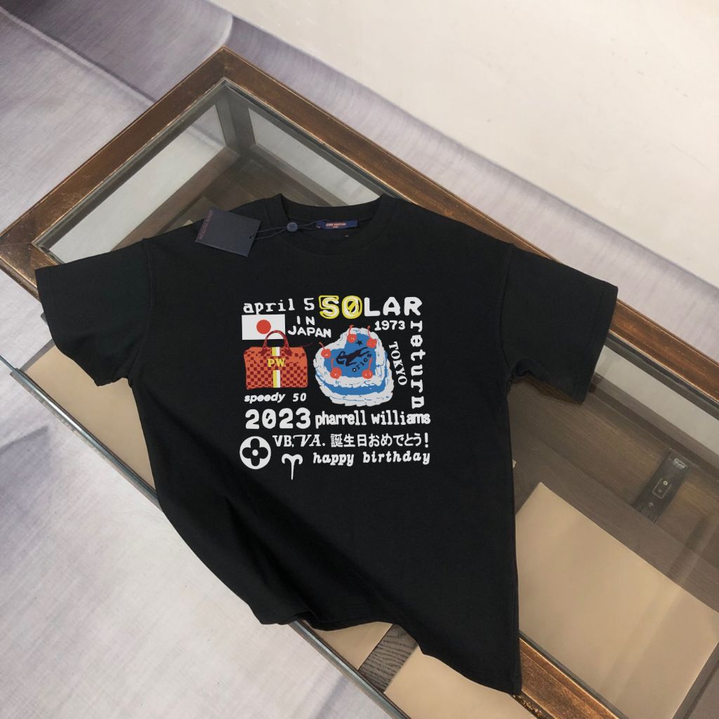 루이비통 케이크 반팔티