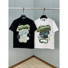 베르사체 후막 나염 반팔티