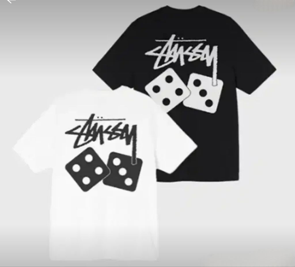 스투시 주사위 반팔티