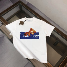 버버리 박스 로고 테디 반팔티