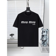 미우미우 클럽 로고 반팔티