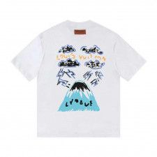 루이비통 테리 로고 반팔티