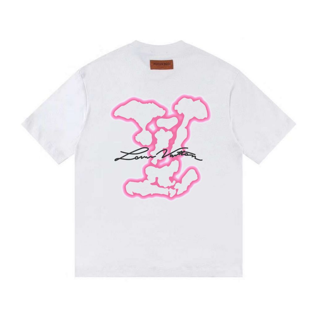 루이비통 핑크 구름 반팔티