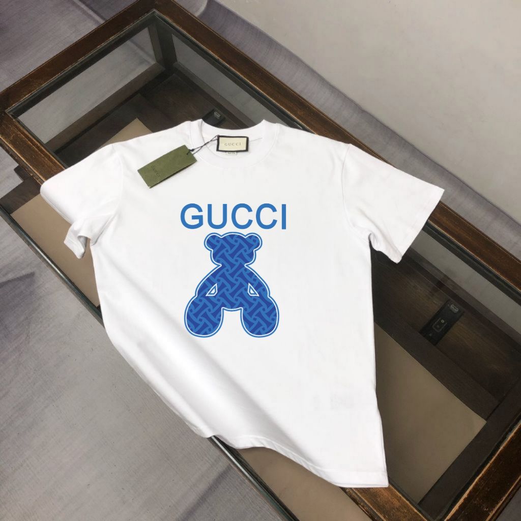 구찌 컬러 베어 반팔티