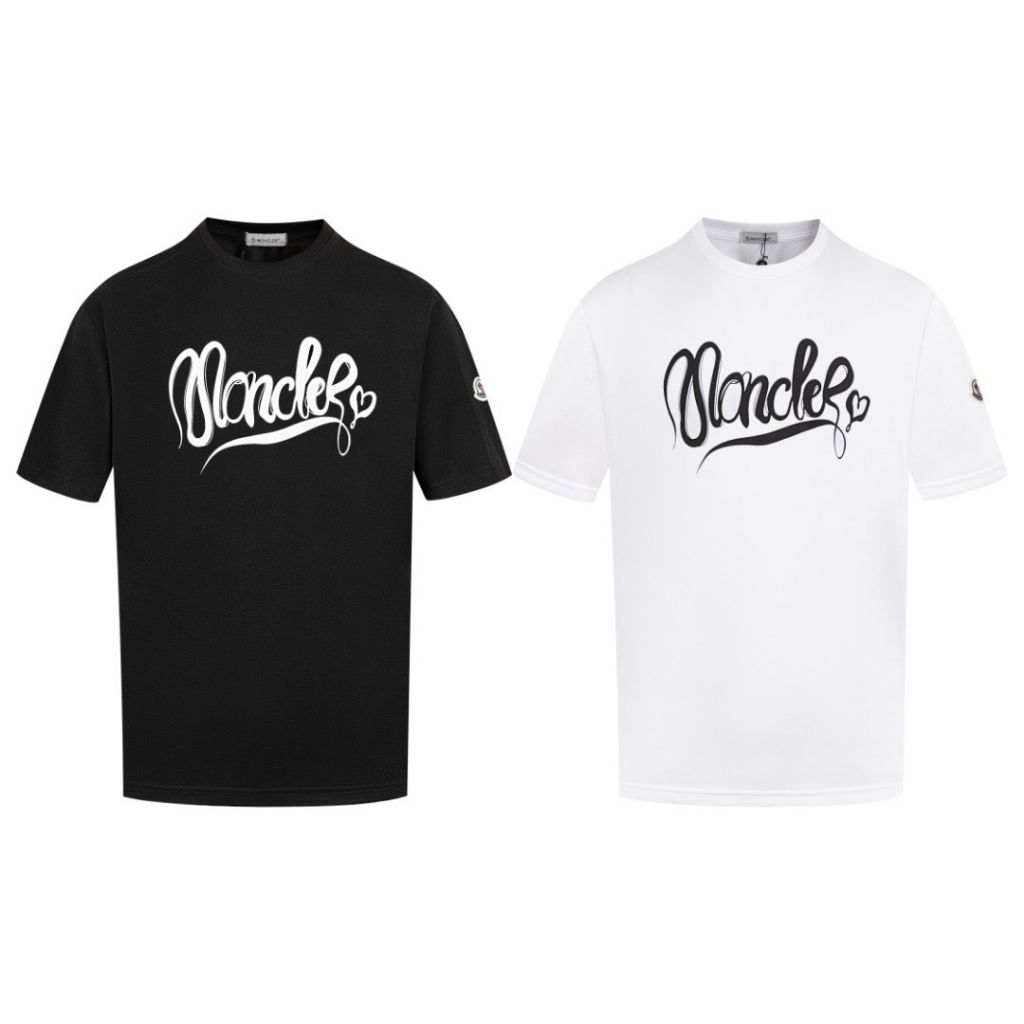 몽클레어 뱀의 해 로고 프린트 반팔티