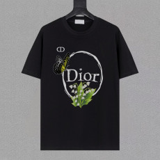 디올 버터플라이 나비 나염 반팔티