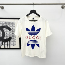 구찌 X 아디다스 콜라보 코튼 저지 반팔티