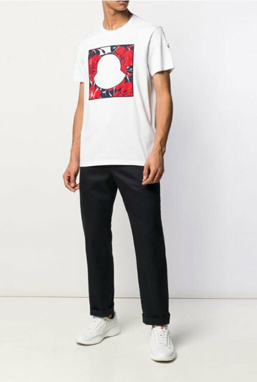 몽클레어 하와이앵글 반팔티