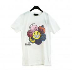 필립플레인 플라워 핫피스 그래픽 반팔티