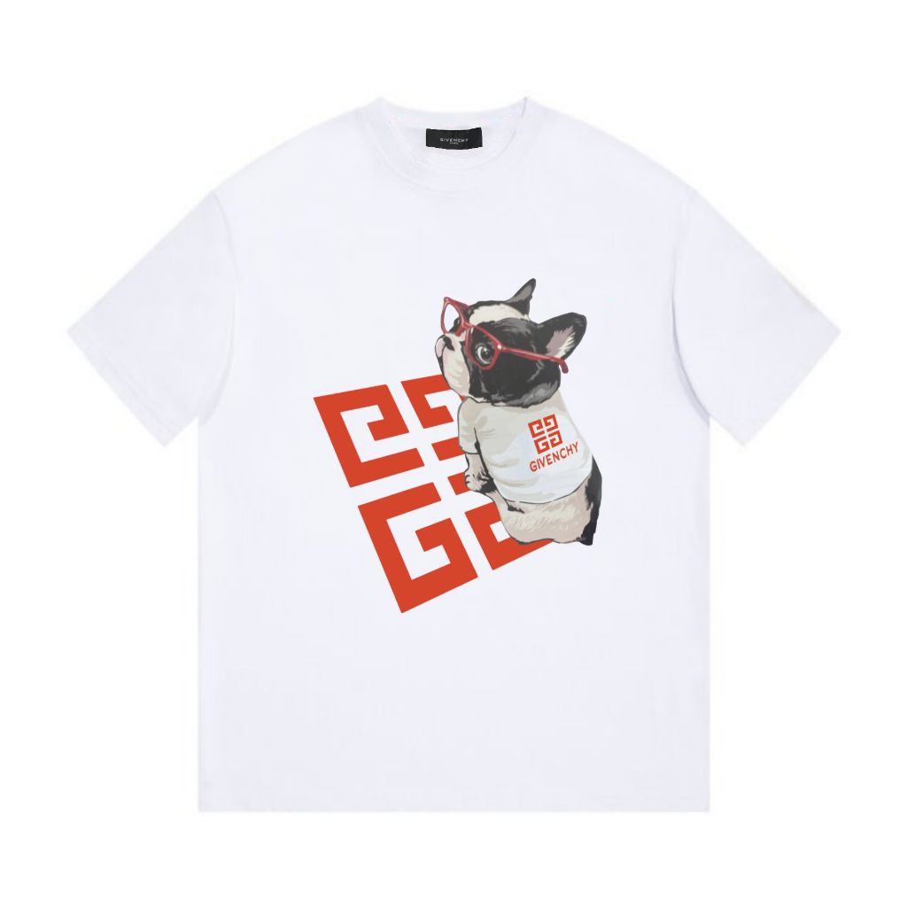 지방시 불독 반팔티