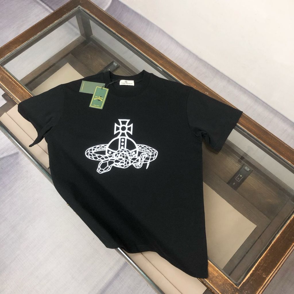 비비안웨스트우드 그물선 반팔티