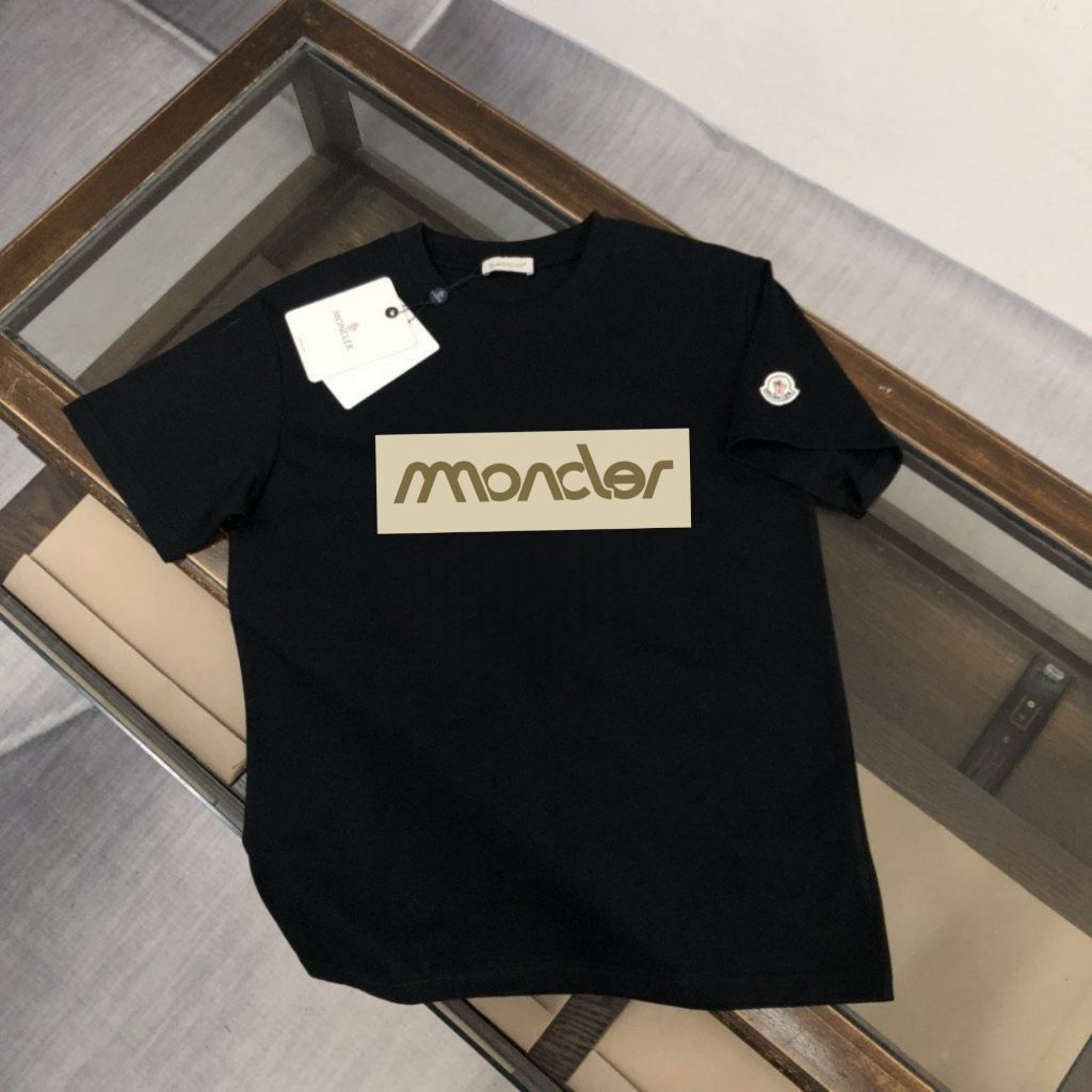 몽클레어 박스 로고 반팔티
