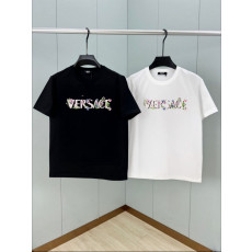 베르사체 플라워 반팔티