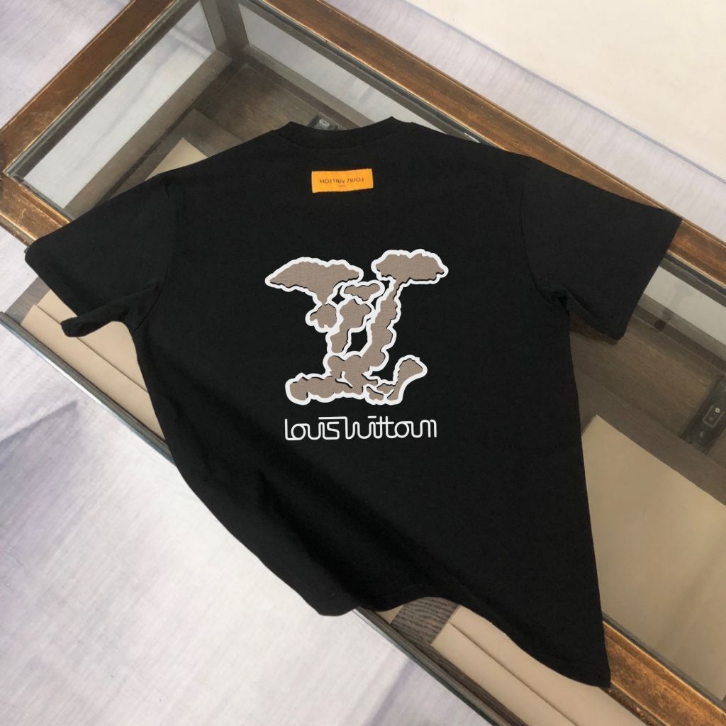 루이비통 브라운 크립토 클라우드 반팔티