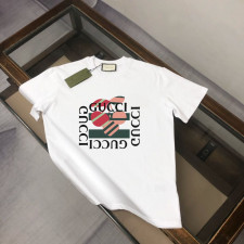 구찌 사각 로고 체리 반팔티