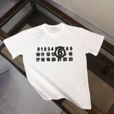 메종마르지엘라 6 나염 숫자 반팔티