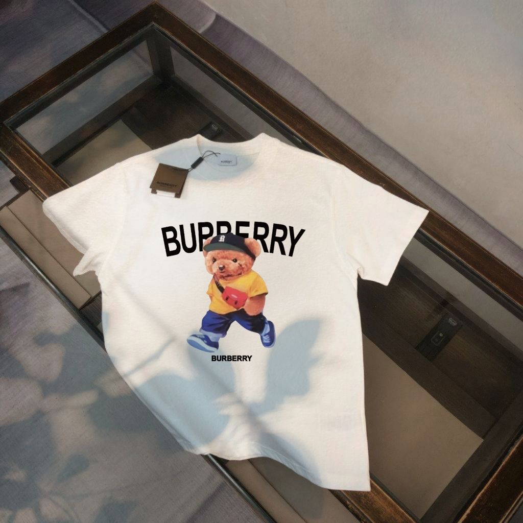 버버리 캡 테디 반팔티