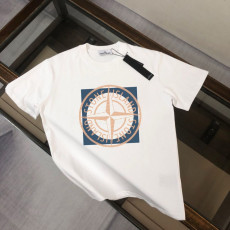 스톤아일랜드 컴패스 레인보우 로고 반팔티