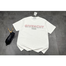 지방시 폰트 배색 반팔티