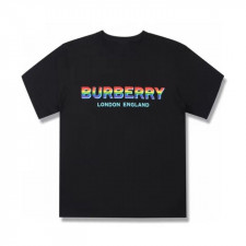 버버리 레인보우 나염 반팔티