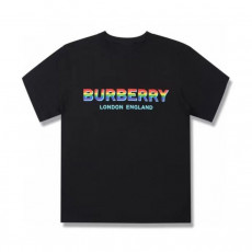 버버리 레인보우 나염 반팔티