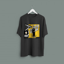 스투시 X 피스마이너스원 콜라보 GD 반팔티