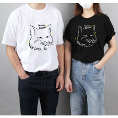 메종키츠네 빅 폭스헤드 나염 반팔티