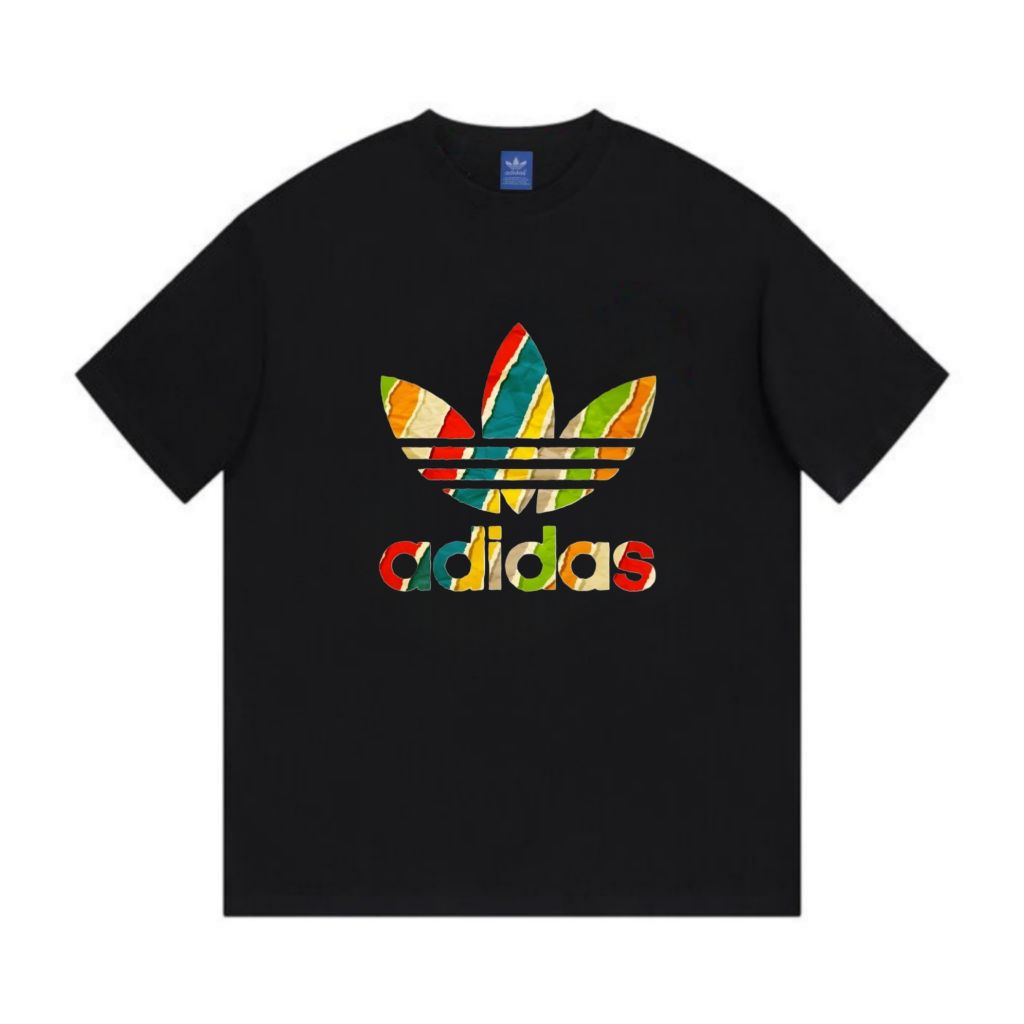 아디다스 크럼플드 로고 반팔티