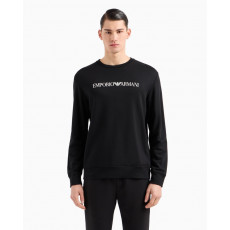 알마니 로고 프린트 블랜드 스웨트 맨투맨