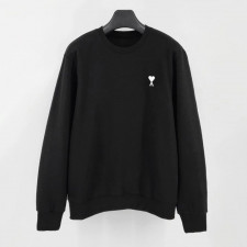 아미 화이트 로고 맨투맨