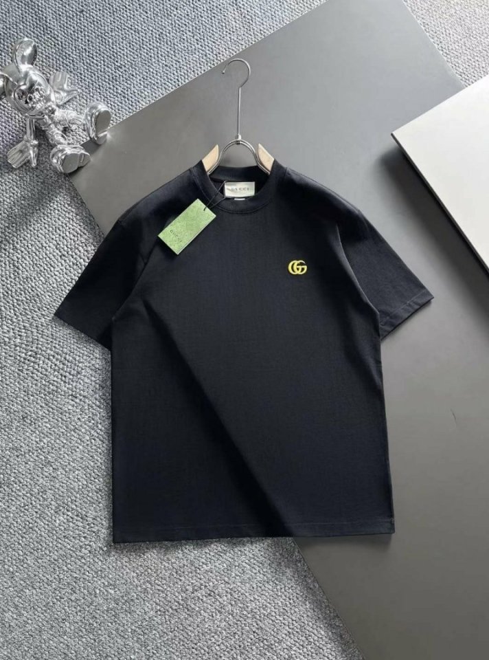 구찌 골드 마몬트 자수 반팔티