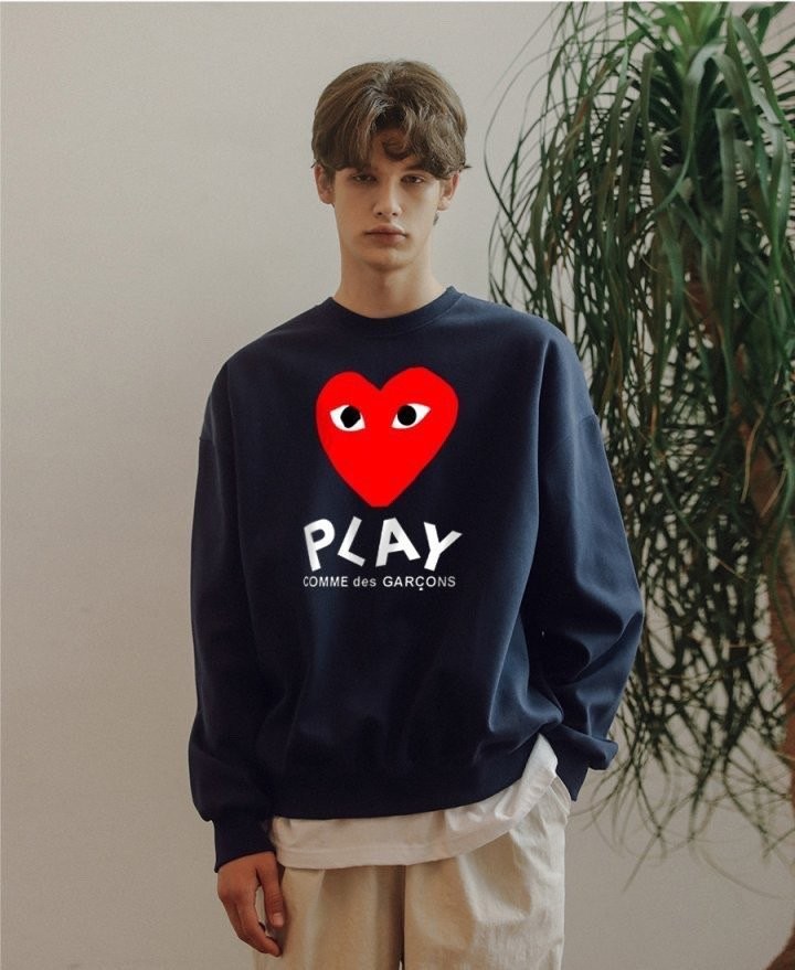 꼼데가르송 빅하트 맨투맨