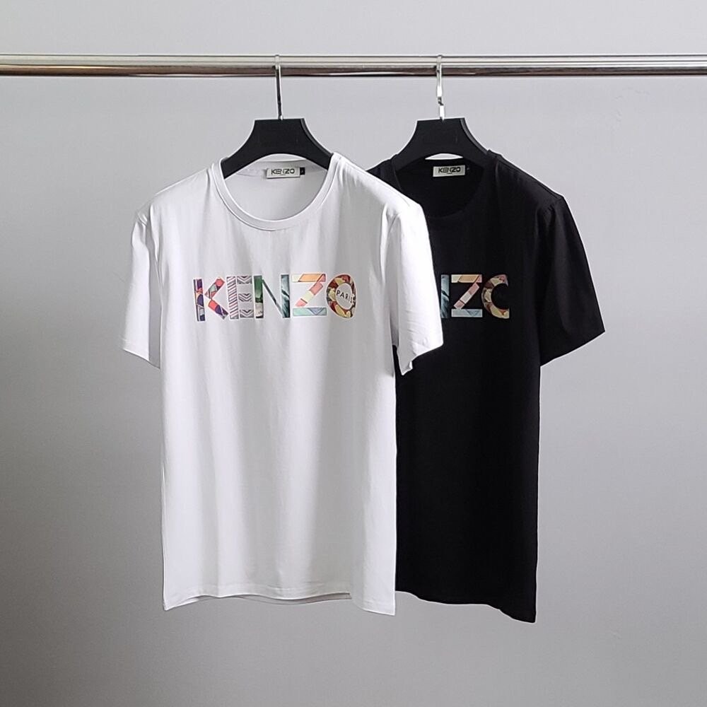 겐조 썸머 로고 라운드 반팔티