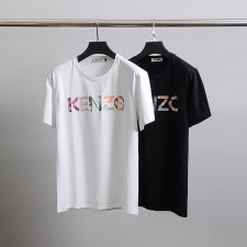 겐조 썸머 로고 라운드 반팔티