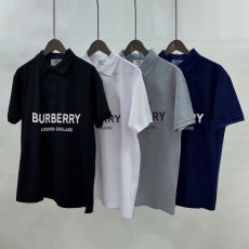 버버리 로고 반팔 카라티