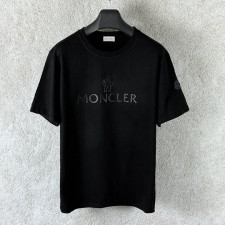 몽클레어 블랙 오뚜기 트리 반팔티