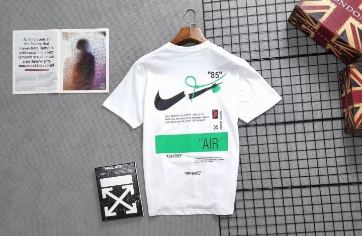 나이키 X 오프화이트 콜라보 Air 반팔티