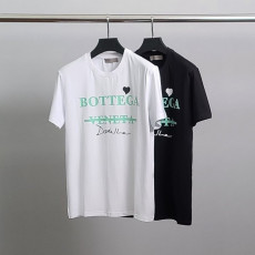 보테가베네타 그린 하트 로고 반팔티