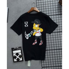 나이키 X 오프화이트 콜라보 심슨 에디션 반팔티